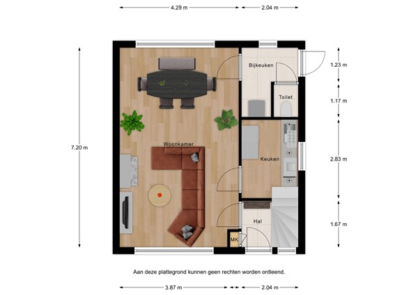 Floorplan - Smidsweg 5, 4505 AS Zuidzande
